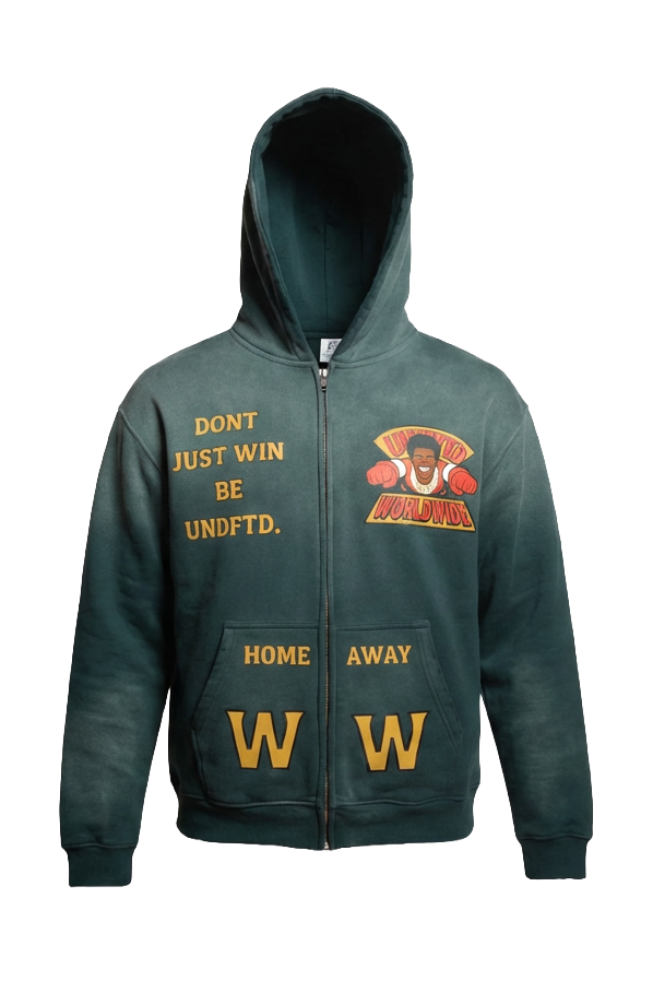 "CAPTAIN HIM" HOODIE (EMERALD GREEN)