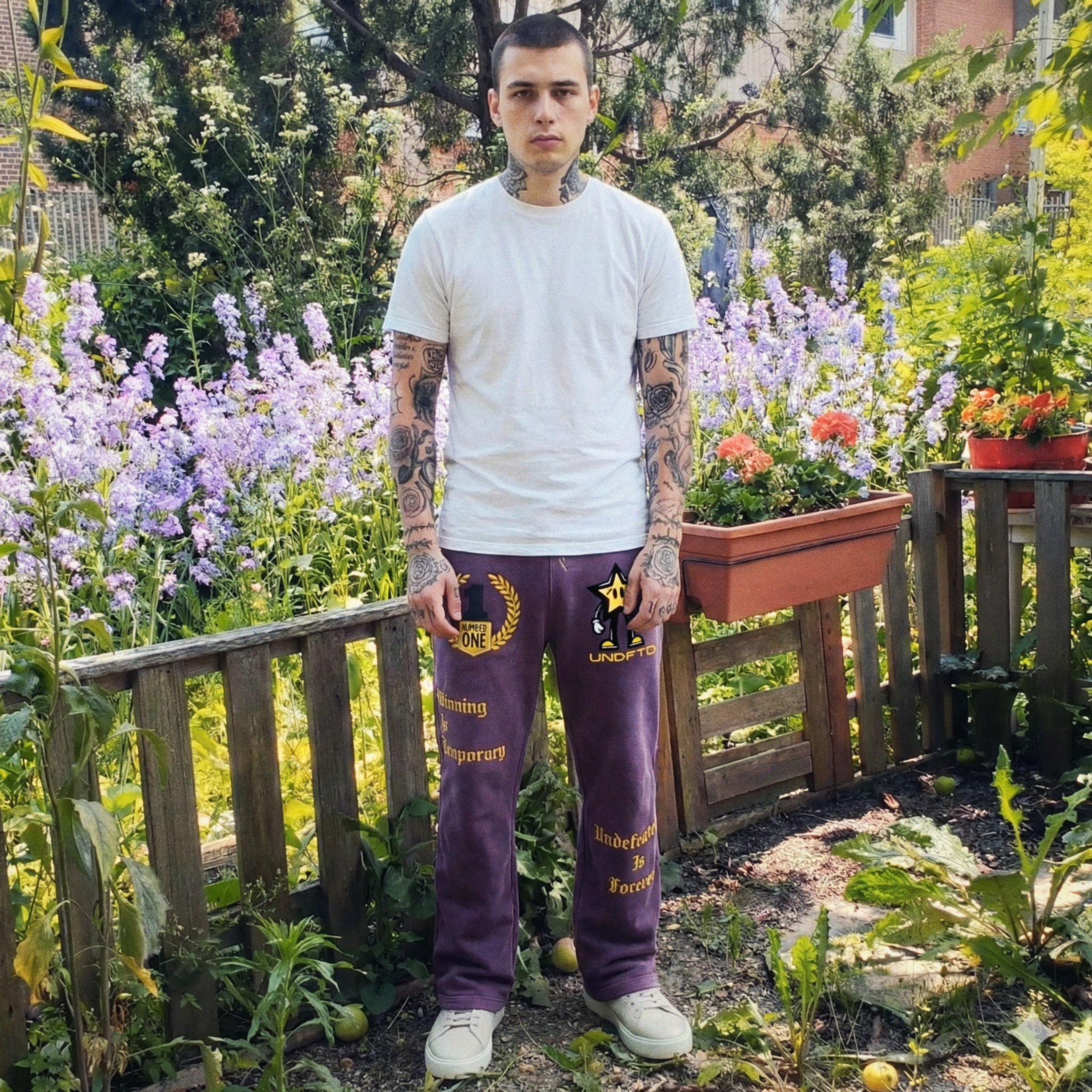 STARCON JOGGERS (PLUM WASHED)