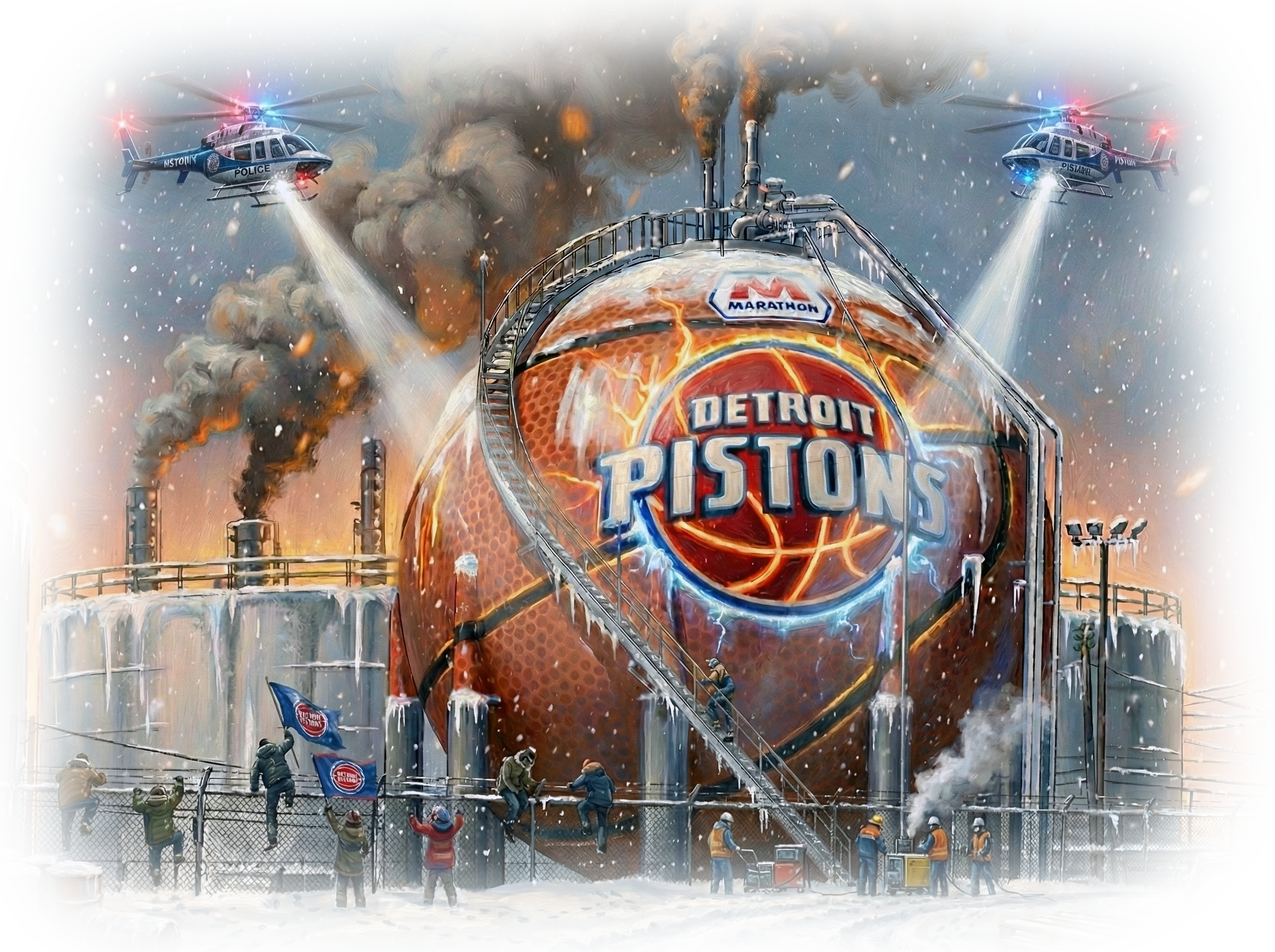 WAR-A-THON HOODIE (ICE BLUE)